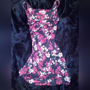 Columbia Floral Pink and White Dress